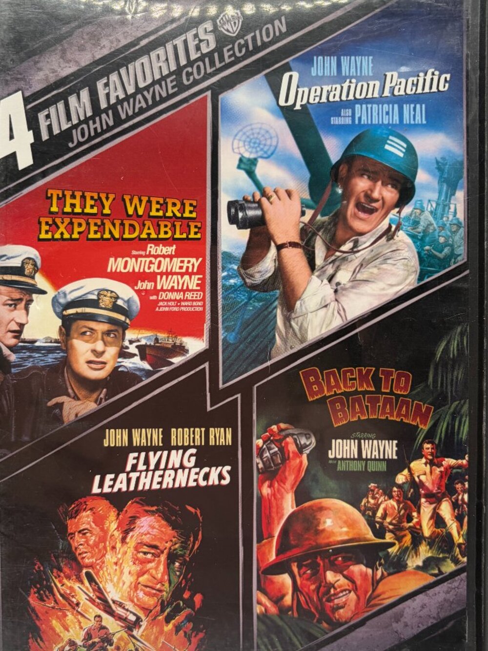 John Wayne: 4 Film Favourites (Classic War & Action 2-DVD Set)